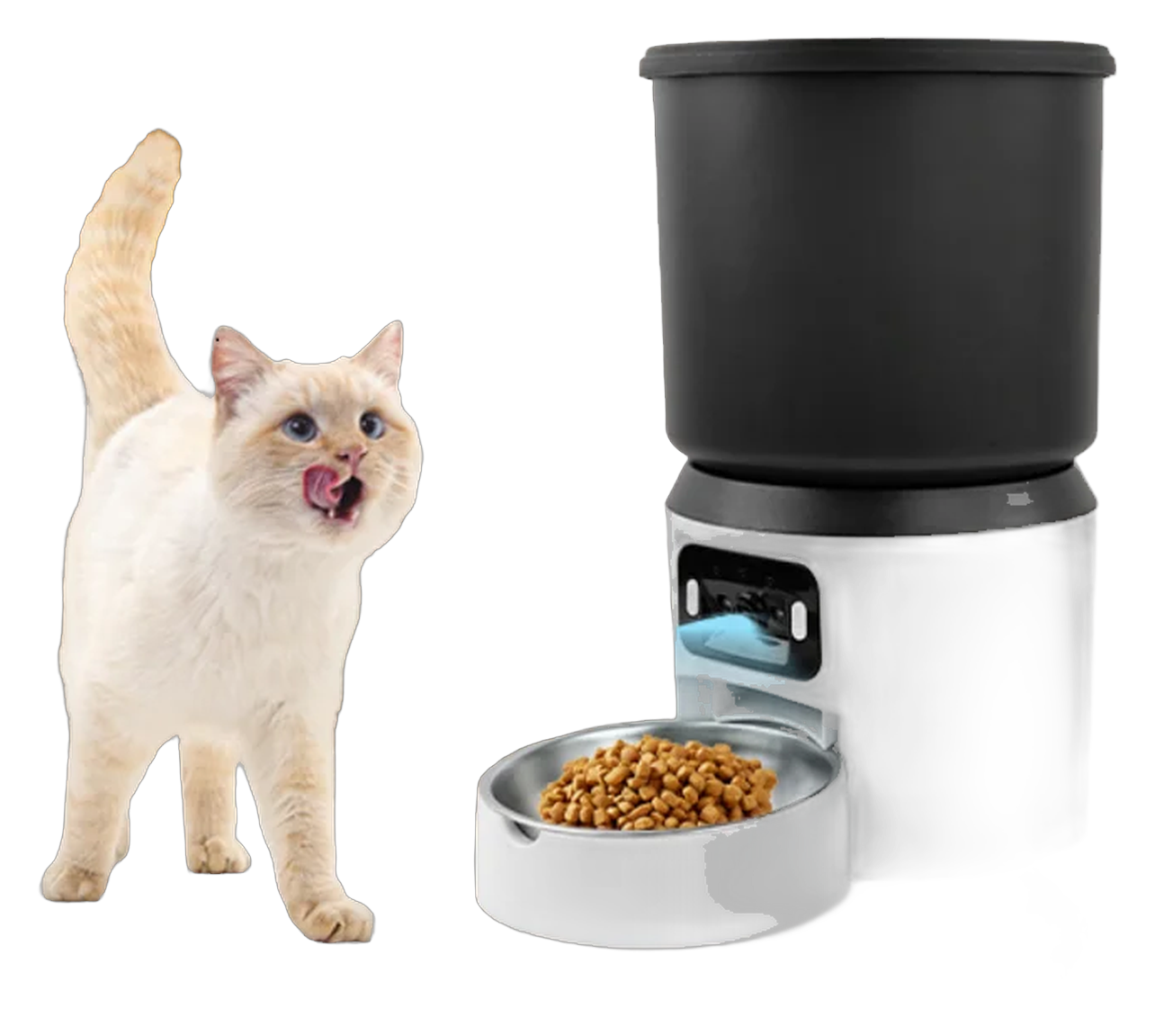 Cuppy Feeder Cam — Smart Wi-Fi Pet Feeder with Camera