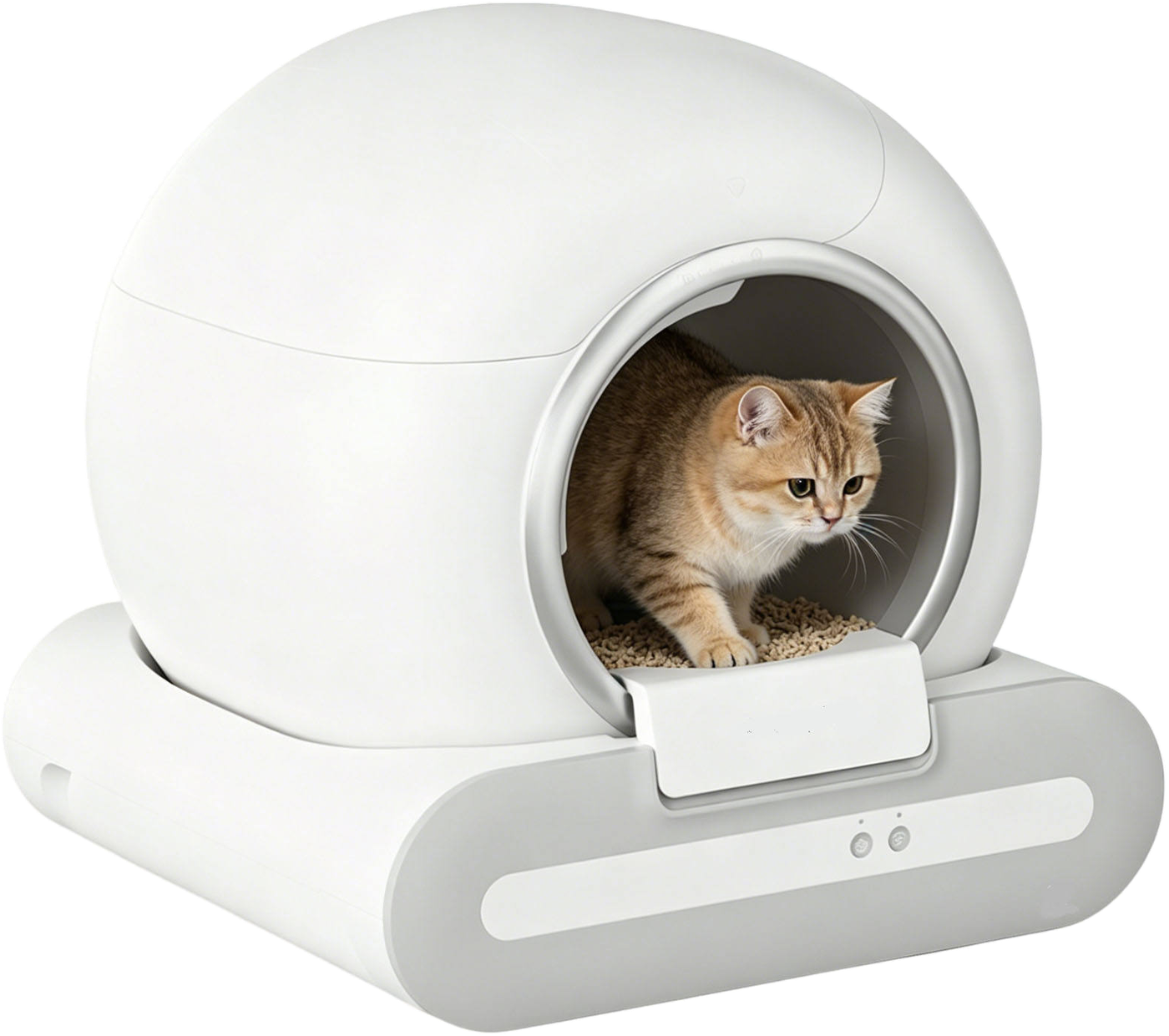 Cuppy Orbit self-cleaning litter box
